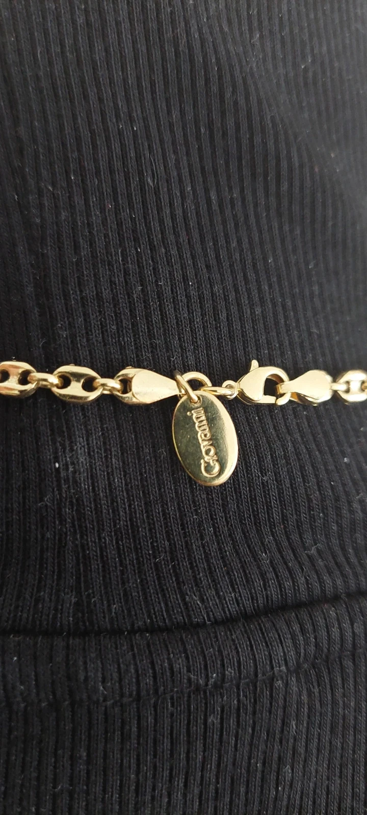 Collier Maille Grain de Café Giovanni Plaqué Or Haut de Gamme – 15,83g – photo 4